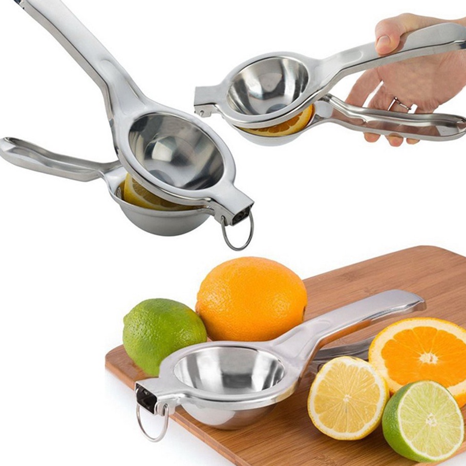 SPESIAL Alat Peras Jeruk Dan Pemeras Lemon Stainless Steel Perasan Jus Buah Sqeezer Jeruk Nipis