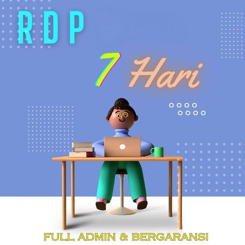 RDP 7 HARI FULL GARANSI