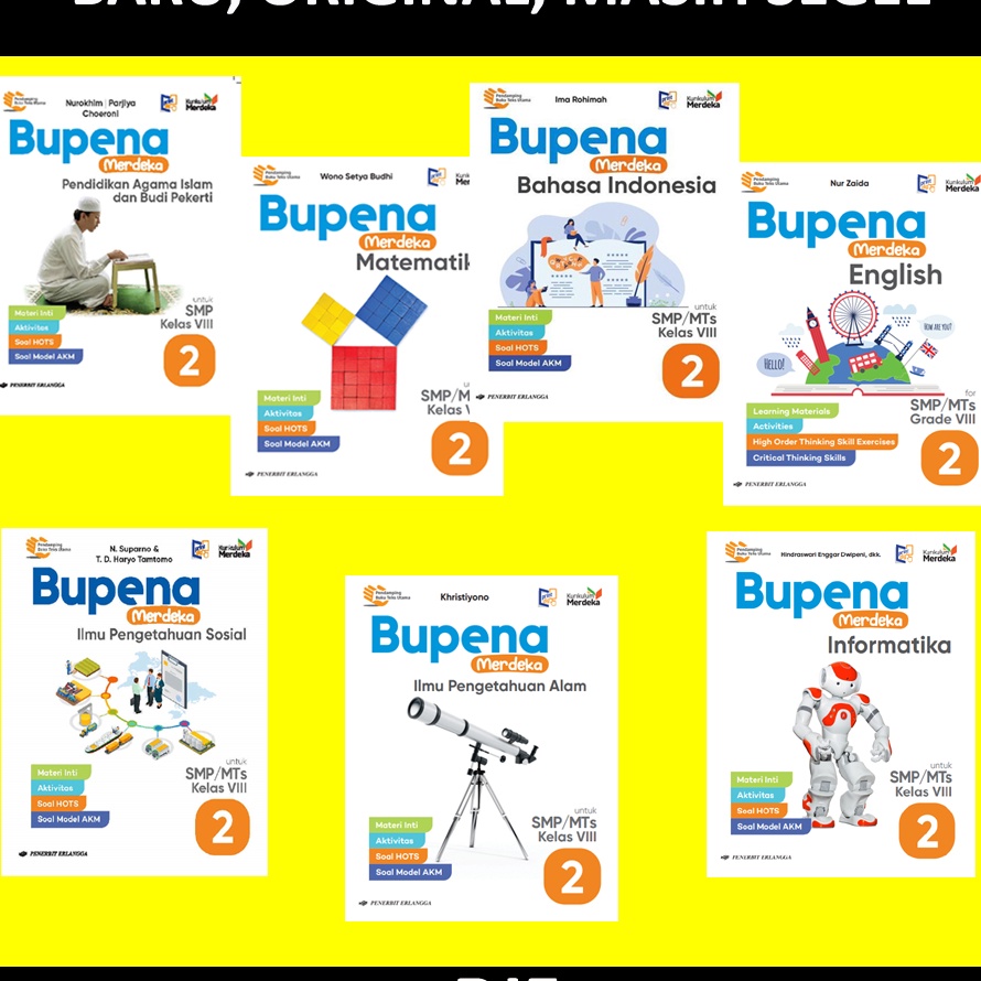 SPESIAL BULAN INI BUPENA SMPMI KELAS 8KM PLUS KUNCI JAWABAN