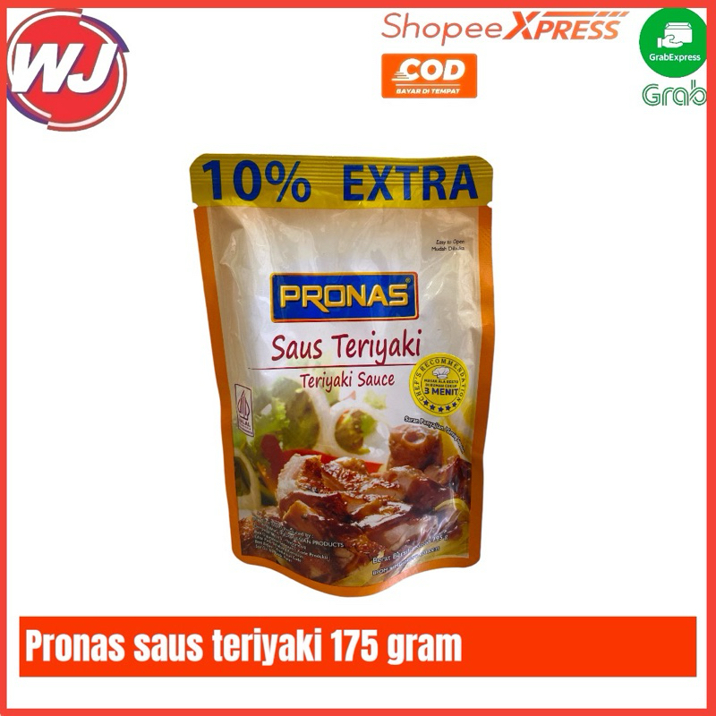 

PRONAS SAUS TERIYAKI 195 GRAM