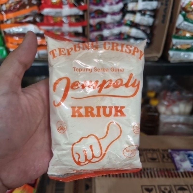 

Tepung Kriuk Jempoly Crispy Serba Guna 150gr 1 Pcs