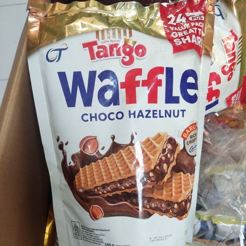 

tango choco waffle hazelnut 240 gr