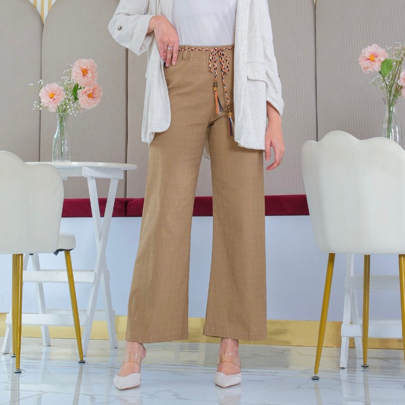 Celana Wanita Bahan Katun | Kulot Pants