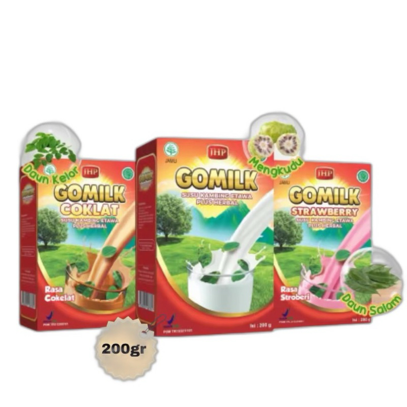 

GOMILK susu kambing etawa plus herbal
