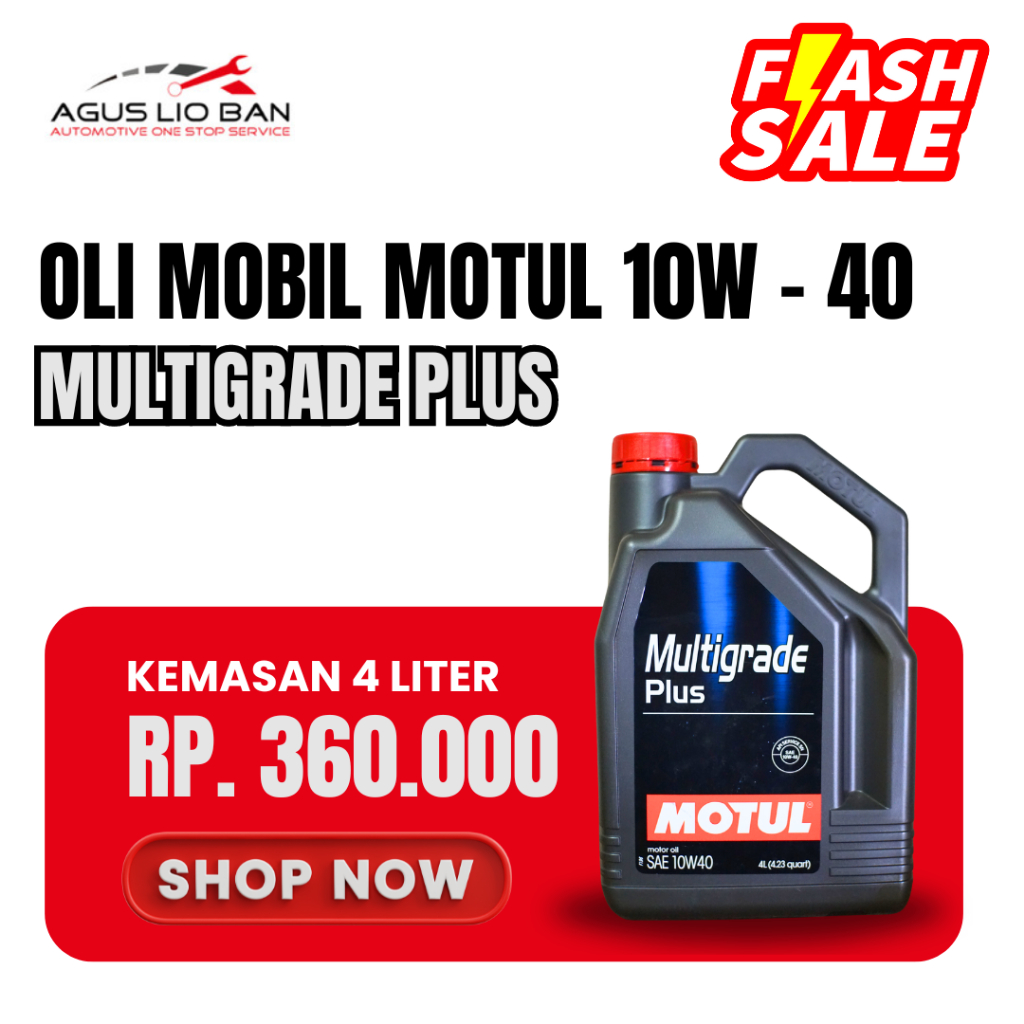 OLI MOBIL MOTUL SAE 10W - 40 4 LITER