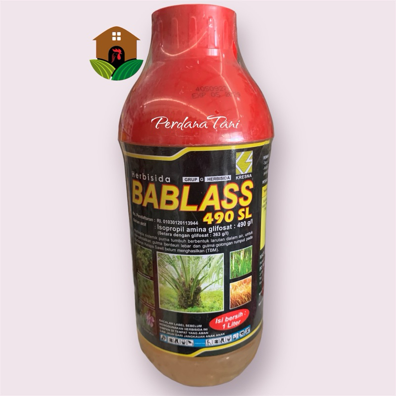 Obat rumput Bablas / 1 pcs / 1 liter / teki / alang2 dll