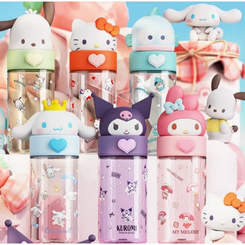 HEAVENLY | BOTOL MINUM ANAK MOTIF SANRIO BOTOL MINUM ANAK VIRAL 500 ML

