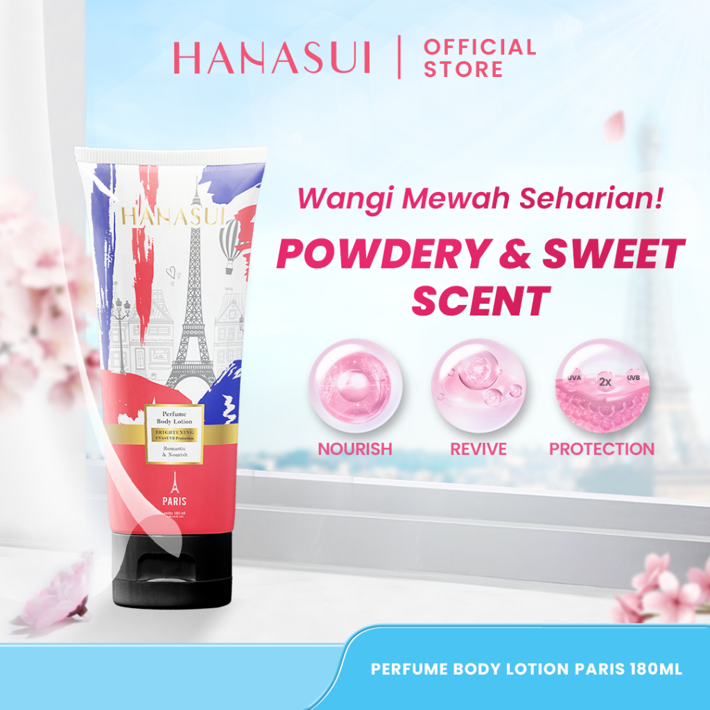 Hanasui Perfum Body Lotion Paris