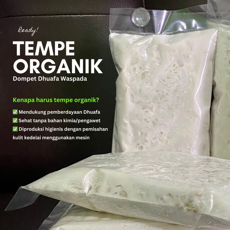 

Tempe Organik Non GMO