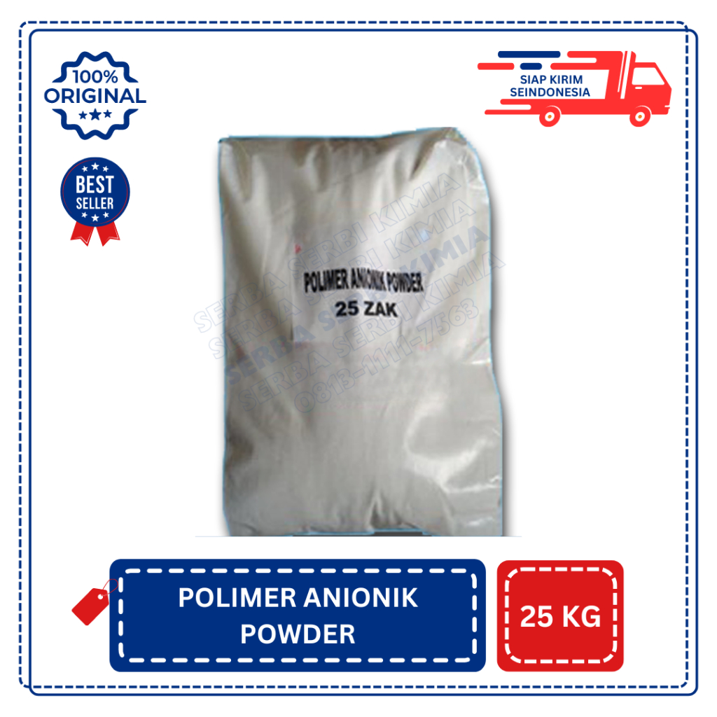 

Floculant Polimer Anionik powder ex lokal 25kgzak