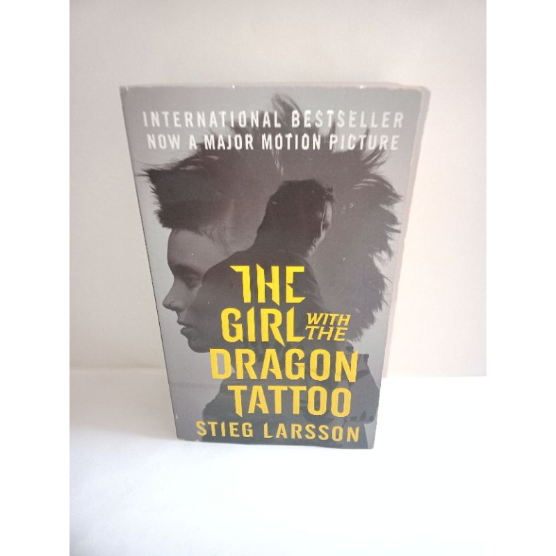 BUKU ASLI THE GIRL WITH THE DRAGON TATTOO STIEG LARSSON