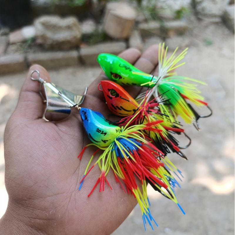 paket 3 umpan casting, sleter tektok, jf geol, jf triangle