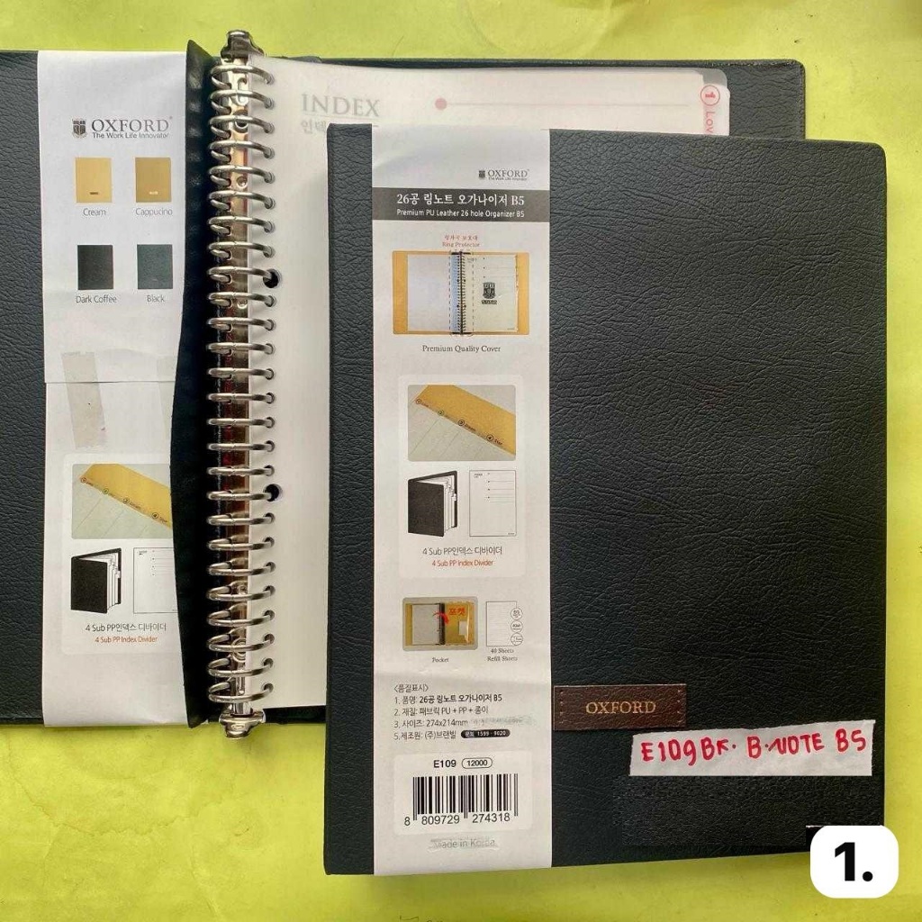 

OXFORD BN E109-BK B5 PREMIUM