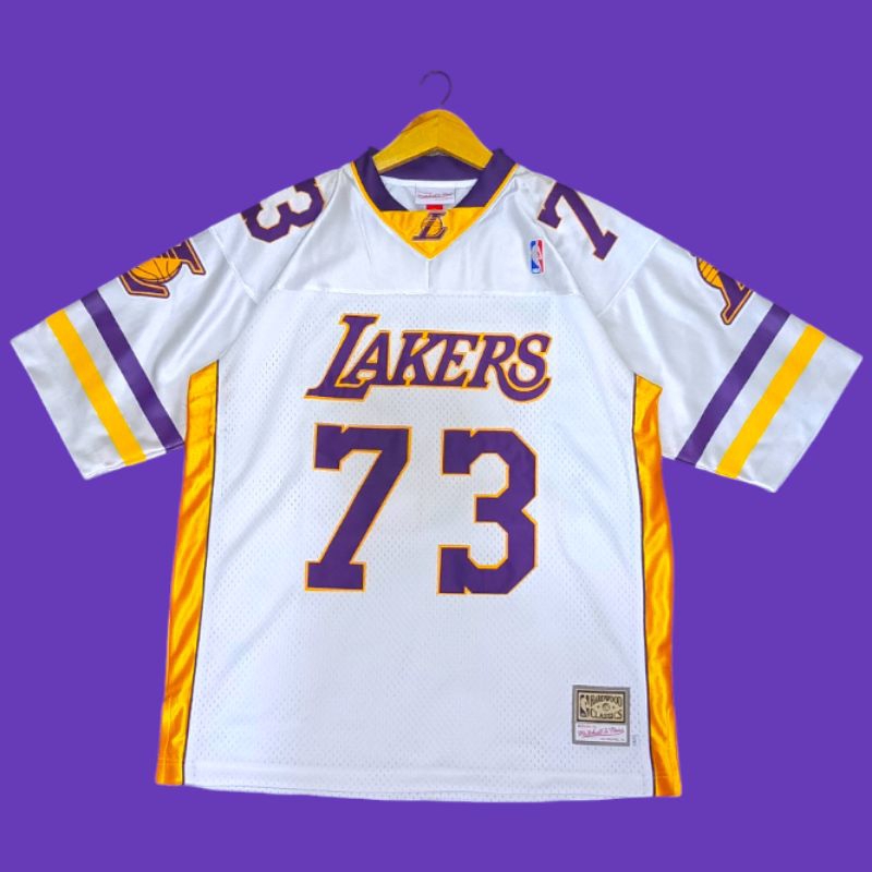 LA Lakers Rodman #73 NFL Jersey version