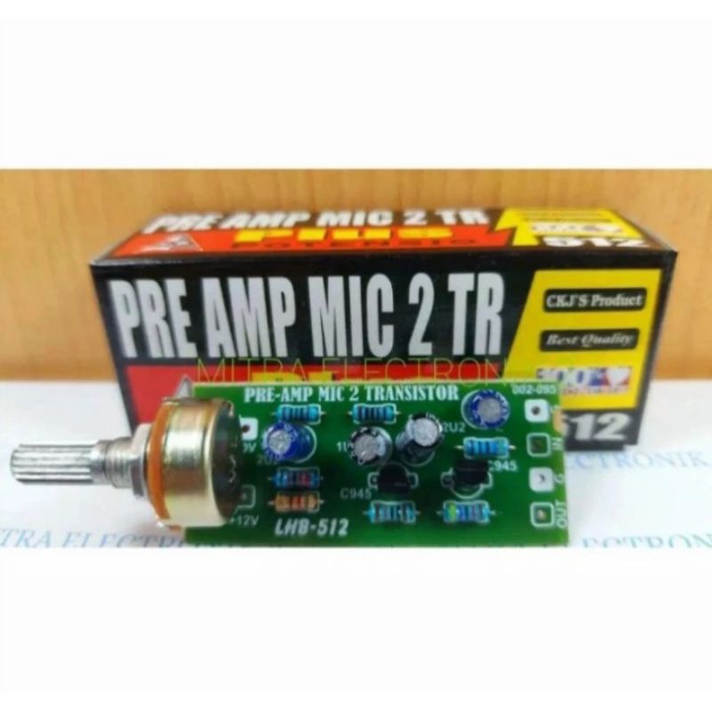 Kit CKJ Pre Amp Mic 2 TR