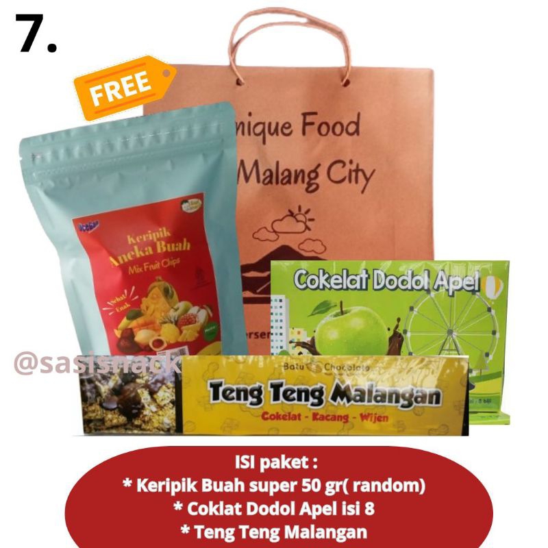 

PAKET OLEH OLEH Malang Exlusive Free Tas