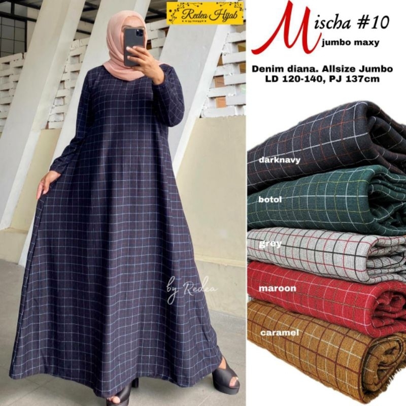 Jumbo Maxy Ld Melar 120-150cm Diana Denim Melar Tebal bestseller REALPIC