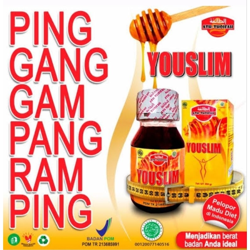 

Madu youslim Ath Thoifah 350gr
