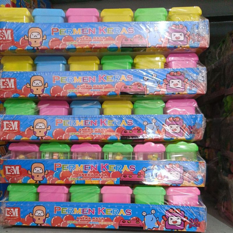 

Obral DSM Candy Ball Mesin Monster Isi 30 pcs Exp 7/2025
