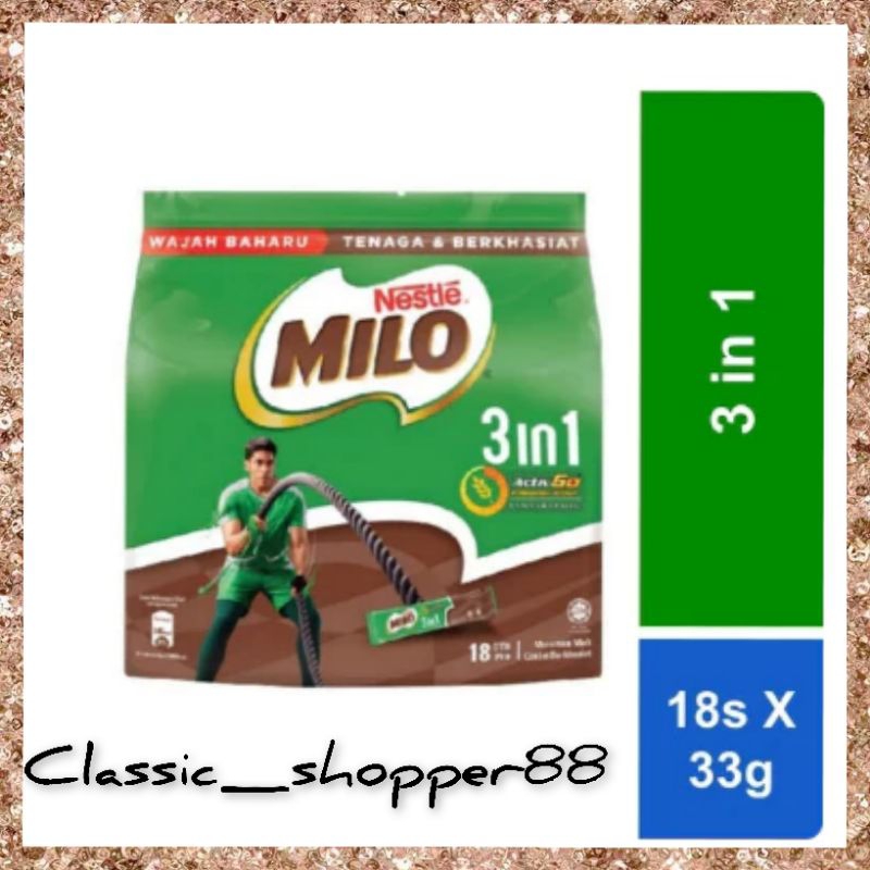 

Milo Malaysia 3 in 1 18 Sticks