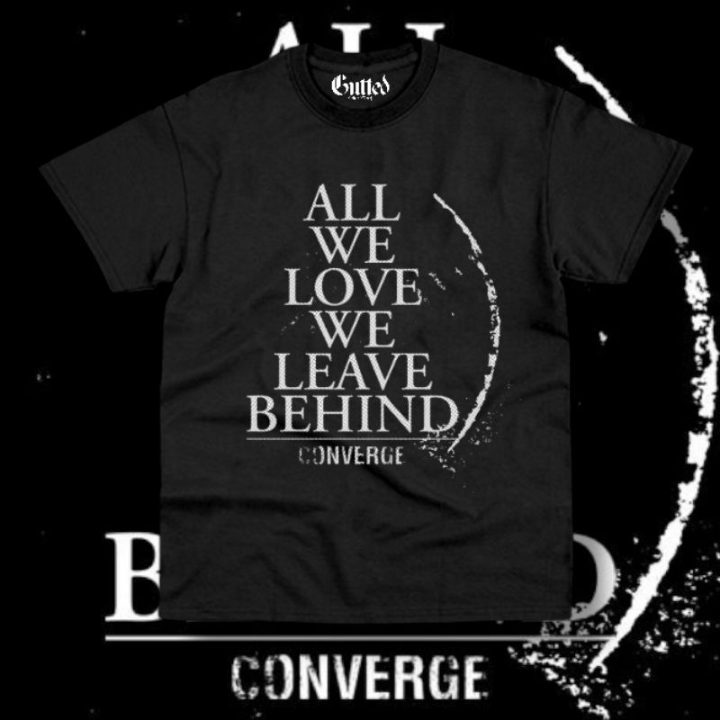 T-SHIRT KAOS BAND CONVERGE