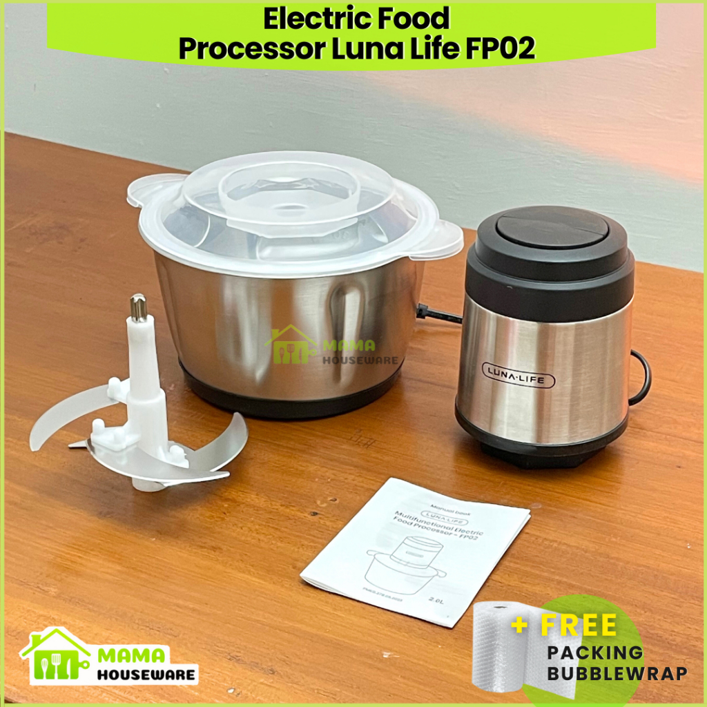 Chopper Stainless-Mamahouseware/Chopper Electrik/Pemotong Bawang Elektrik/Chopperr