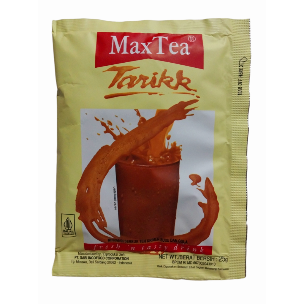 

Maxtea Teh Tarik Sachet 25gr