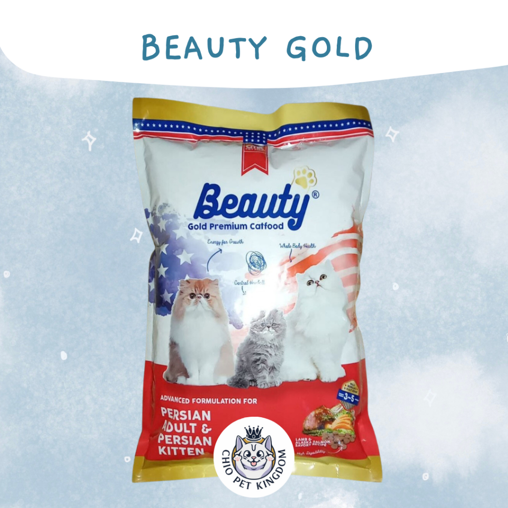 Makanan Kucing Beauty Gold Premium All Stages / Pakan Kucing Beauty