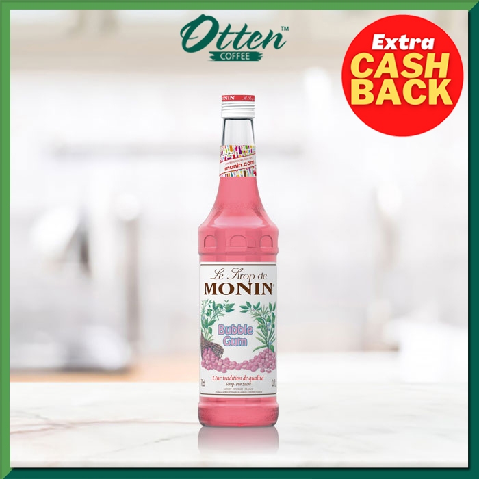 

Monin - Syrup Bubble Gum (700 ML) - Sirup Minuman Rasa Permen Karet