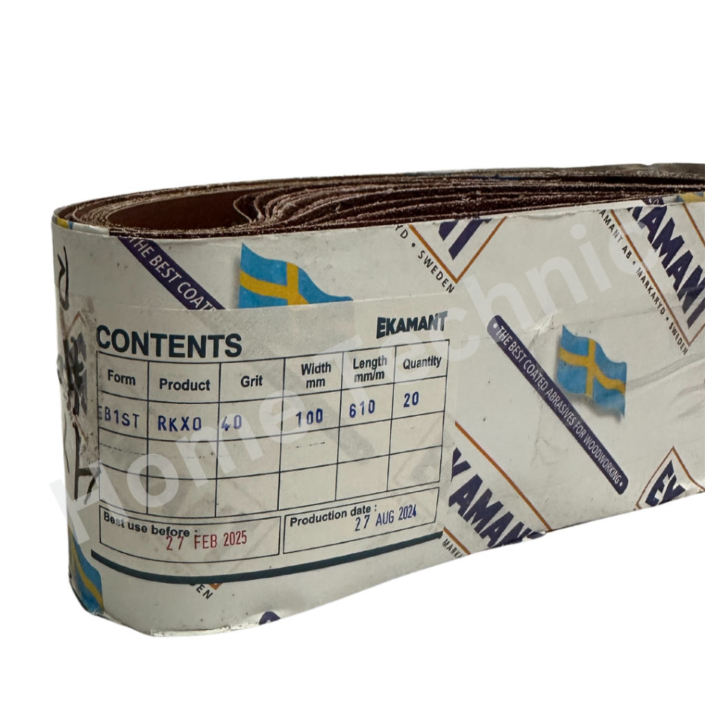 4"x24" #40 Amplas roll kain Kaku RKXO Ekamant / AMPLAS ROLL / AMPLAS BELT #40