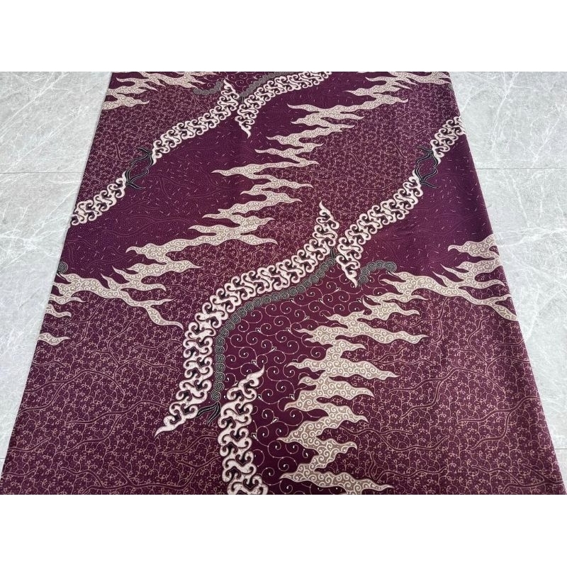 Kain Batik Bahan Katun Prima Mega Mendung