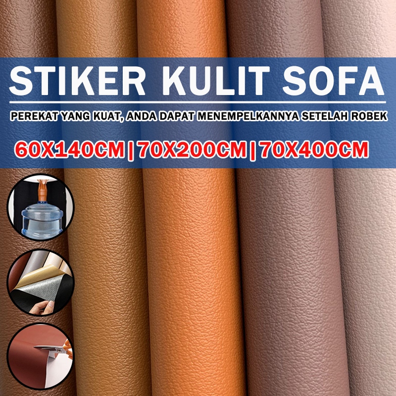 【Kelas A.】stiker kursi kulit sofa sticker kulit sofa stiker kulit sofa perekat kulit sofa sticker ku