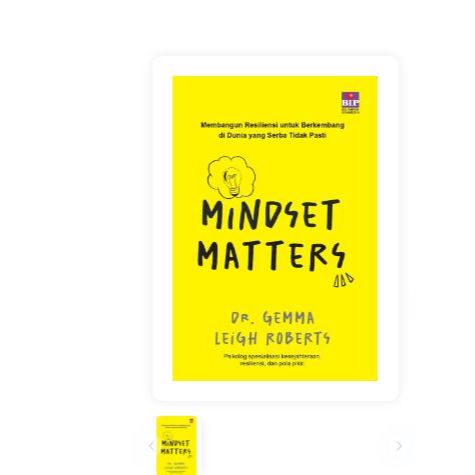 Gramedia Jember-MINDSET MATTERS