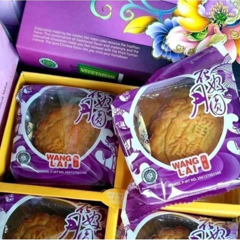 

✔READY STOCK‼ MOONCAKE WANG LAI MEDAN 1BOX ISI 4PC/KUE BULAN WANG LAI MEDAN/MOONCAKE MEDAN 2024/SALTED EGG/ABON AYAM/CHICKEN FLOSS