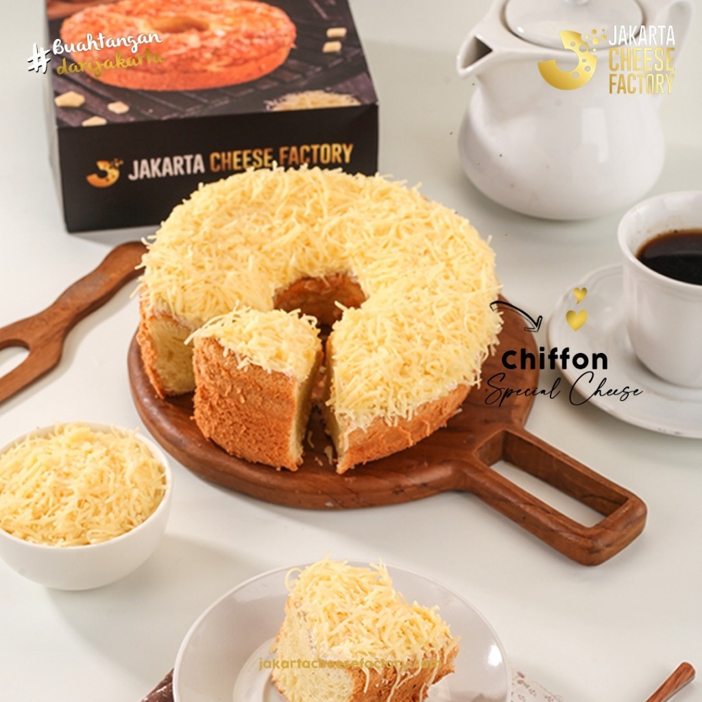 

Chiffon Special Cheese Cake Jakarta Cheese Factory