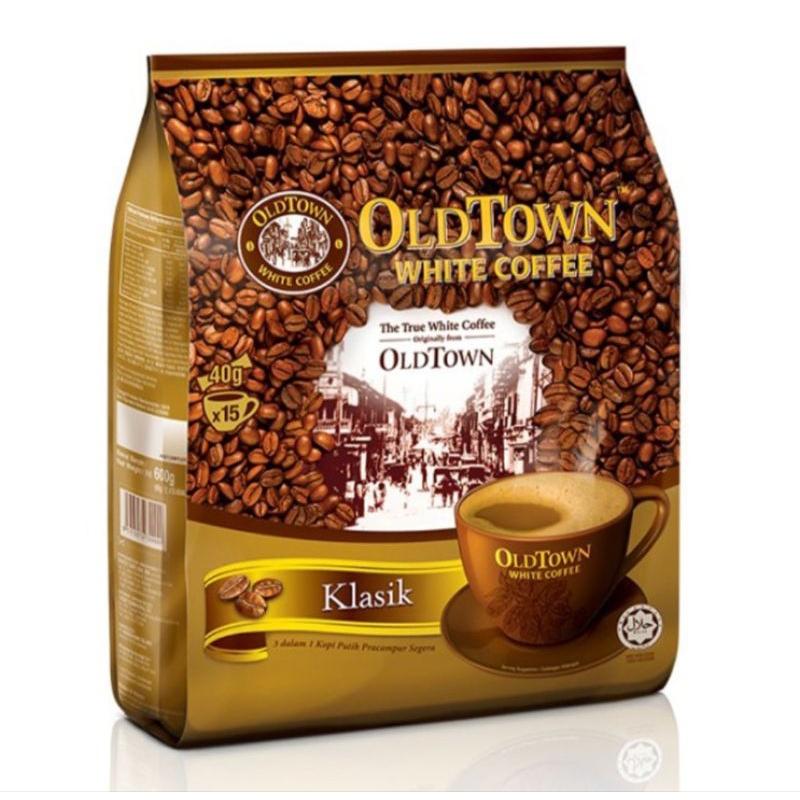 

OLD TOWN White Coffee Kopi Instan Klasik 15 x 40 g