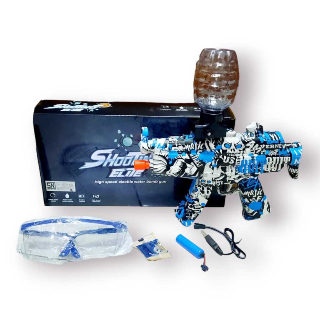 ASEMKAJKT - Water Gel Blaster Gun Mainan Pistol Peluru Gel Tembakan Water Beads