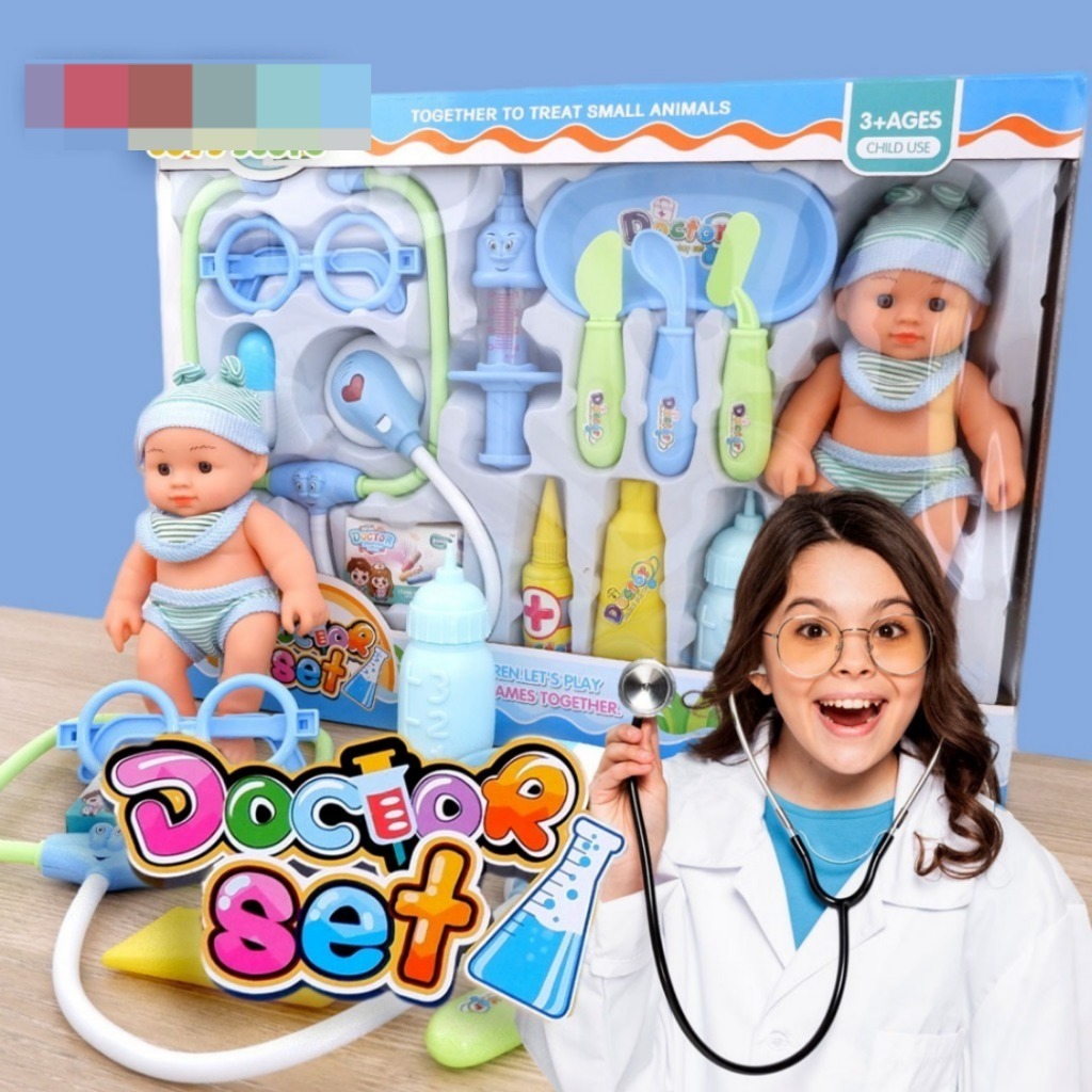 ASEMKA777 - Mainan Boneka Baby Doctor Boneka Bayi Dokter Dokteran