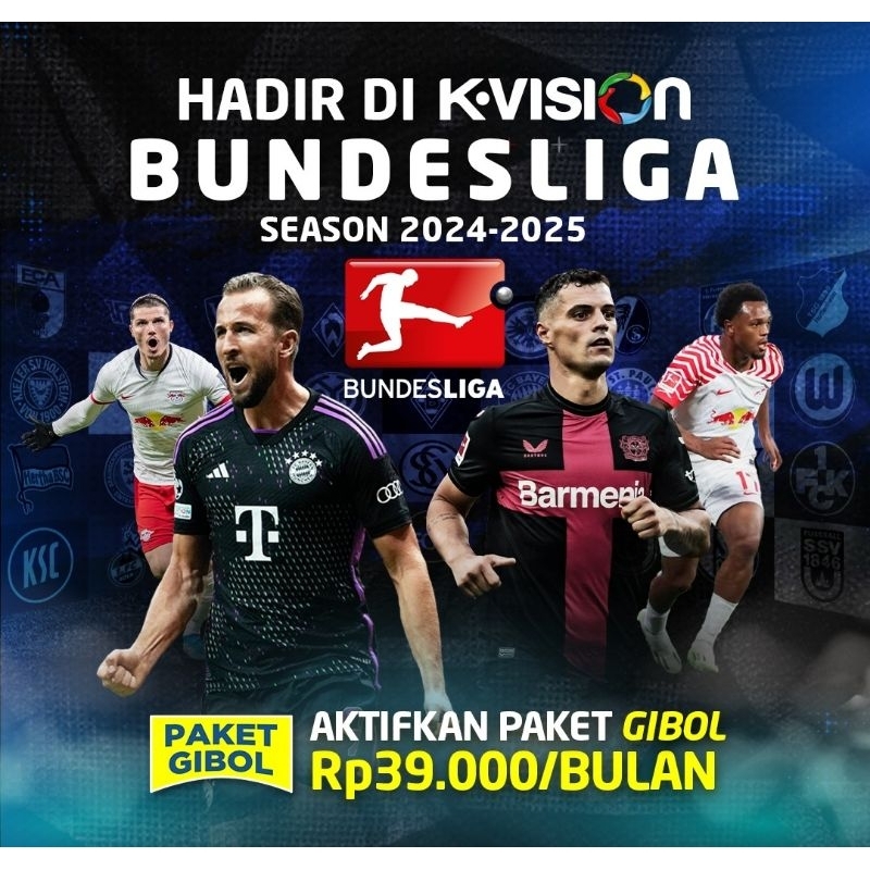 Paket Gibol Bundesliga Liga Saudi k-vision