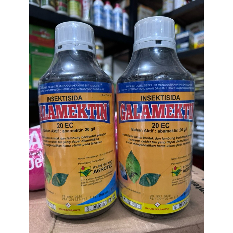 ABAMEKTIN 20ec 1 liter GALAMEKTIN 20ec obat trip ampuh 2 free 1 kaos