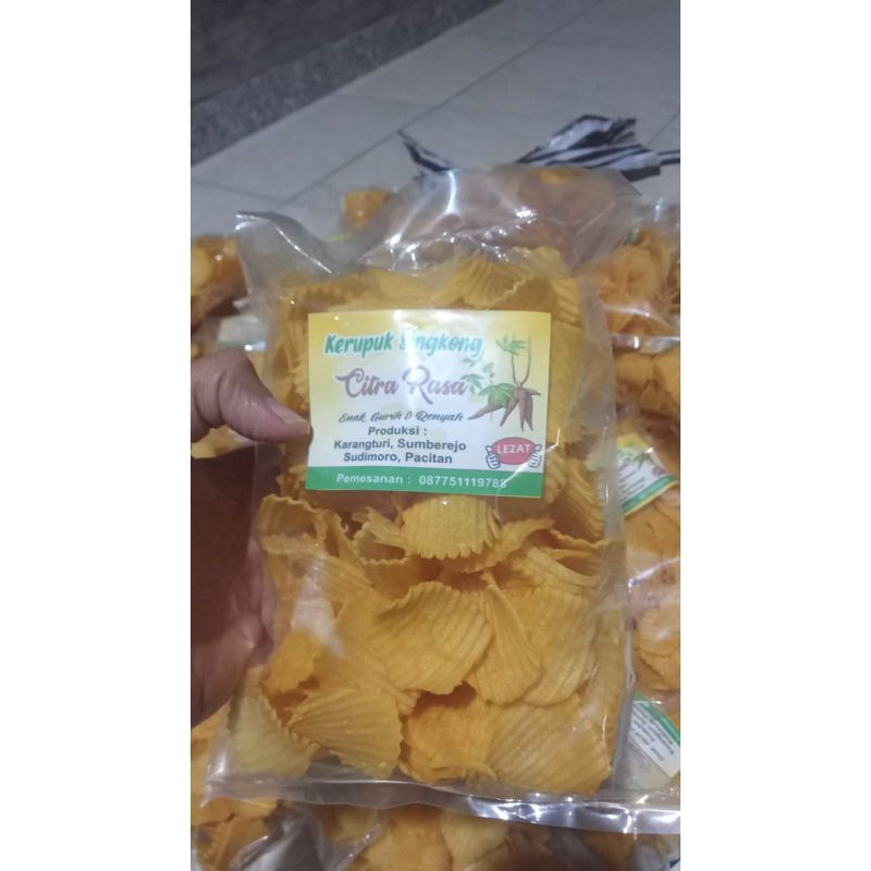 

kerupuk singkong asli Pacitan 200g