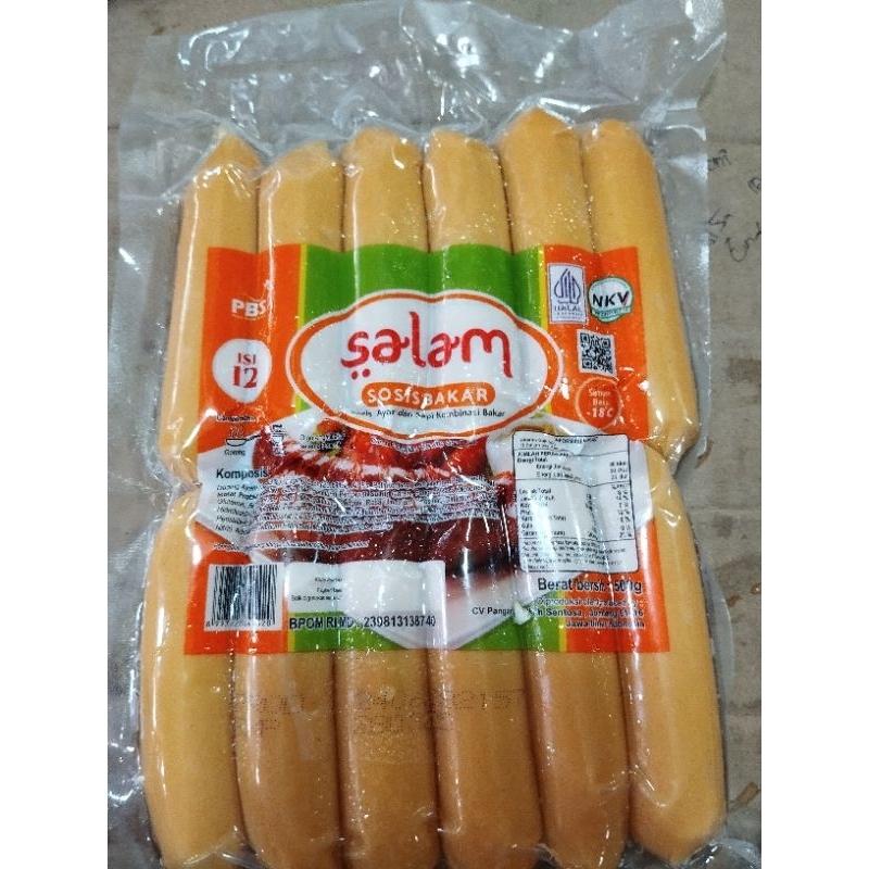 

SOSIS SAPI MEREK SALAM ISI 12 PCS