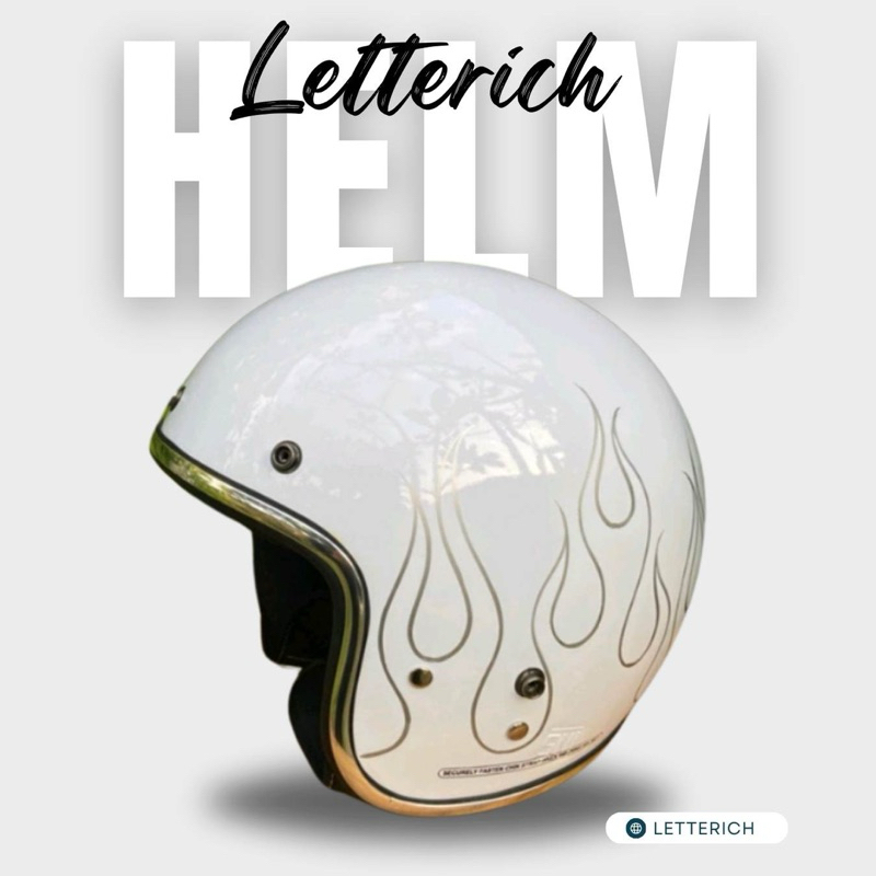 helm bogo custom/helm motif flame silver/helm custom/helm bogo motif api/helm bogo motif/helm custom