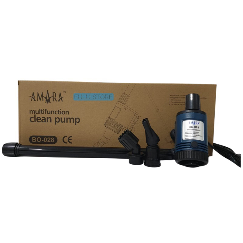 AMARA BO 028 Multifunction Cleaner Pump Alat Kuras Aquarium BO028