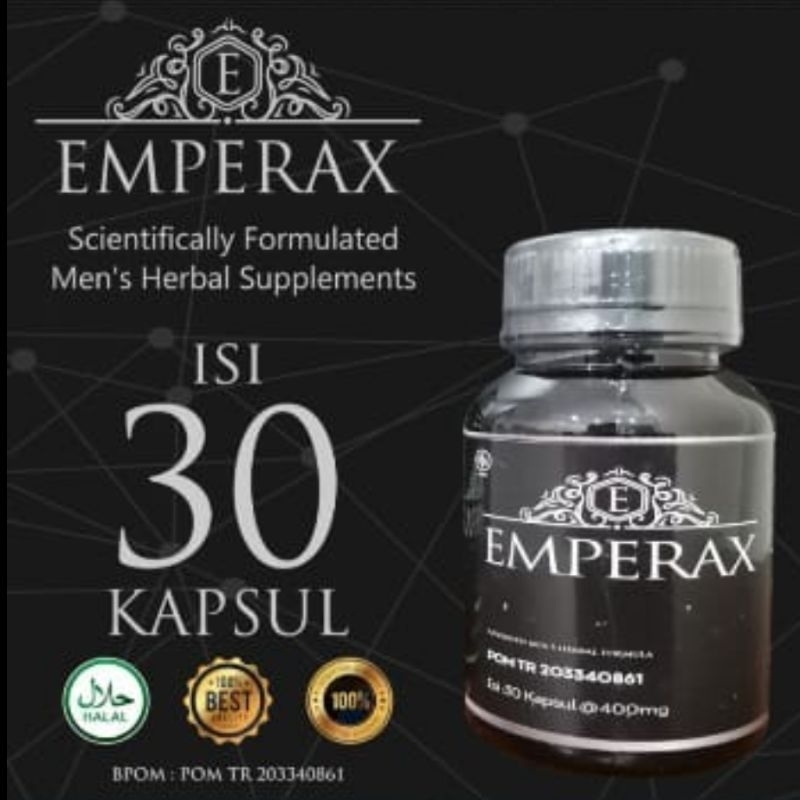 EMPERAX SUPLEMEN PENAMBAH STAMINA PRIA DEWASA HERBAL BPOM