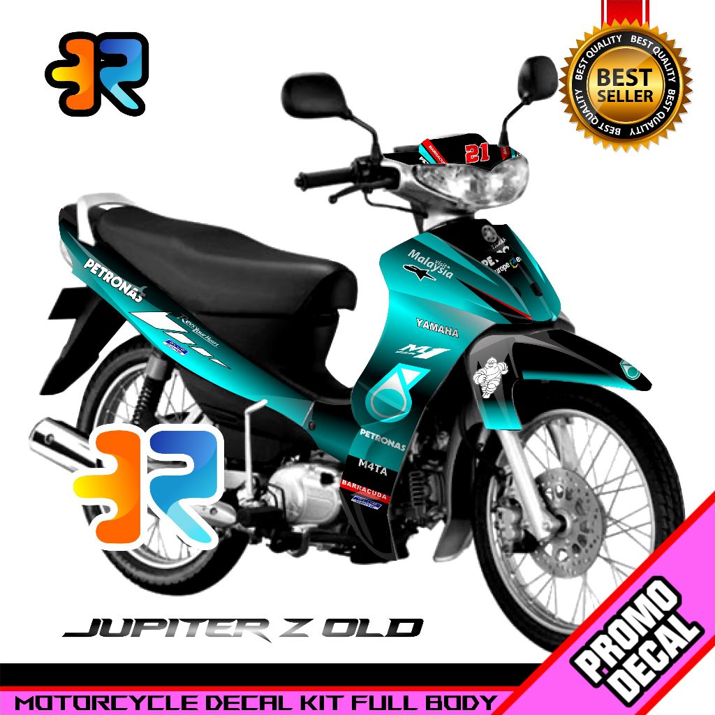 Decal Jupiter Z Lama Stiker Full Body Variasi Desain Petronas