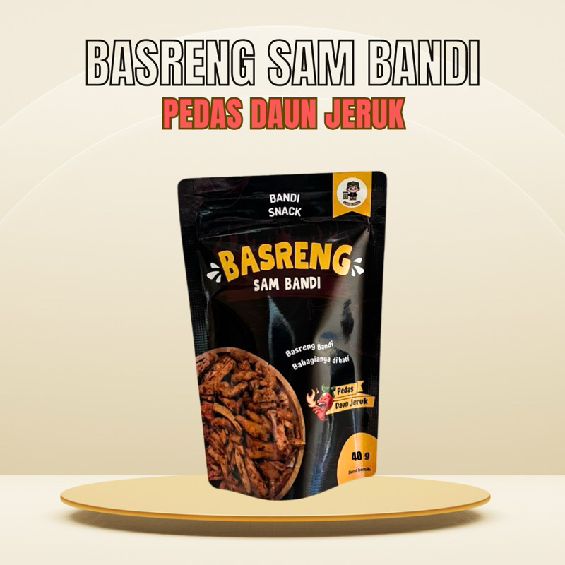 

Basreng Sam Bandi (40g) - Pedas Daun Jeruk