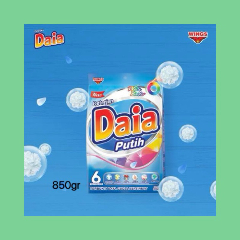 Deterjen Bubuk Daia 850gr