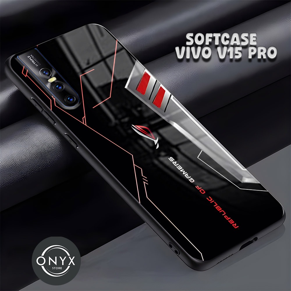 (AA16) Softcase Glossy VIVO V15 | V15 PRO | CASE GLOSSY ONYXSTORE | Kesing Premium vivo | Case Keren