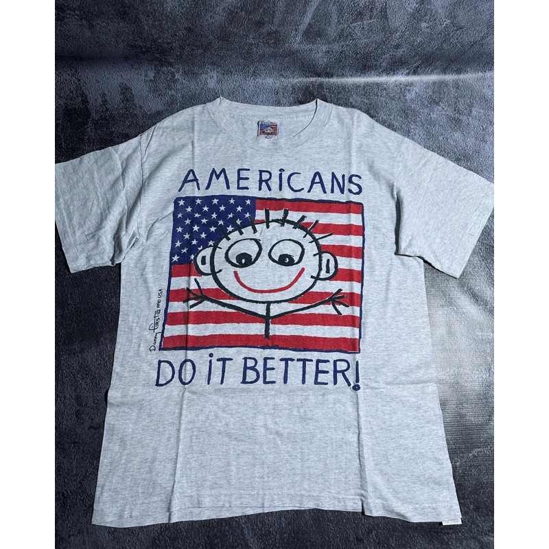 Baju Vintage 90s Danny First Amaricans Do it Better Original